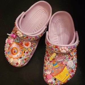 Candyland Theme Crocs